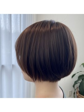 クローバー(clover) ミニマルボブ×グレージュ