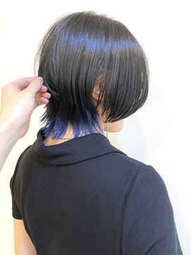 モリオ フロム ロンドン 成増店 【morio成増/宇佐美】襟足カラー/ウルフヘアー◎