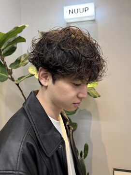 ヌープヘアーアイス(NUUP.hair ici) メンズカットシャドウパーマスパイラルパーマプードルパーマ