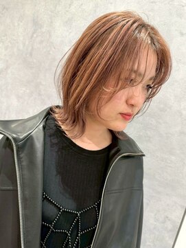 lynn【武蔵小杉】#レイヤーカット#ブリーチ#ハイライトカラー