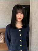 黒髪/オリーブグレー/小顔/ココアベージュ/津田沼駅