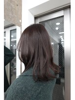 ディジョン 自由ヶ丘(Dijon)&nbsp;韓国顔まわりレイヤーカットグレージュオリーブベージュブラウン