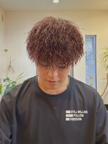 ディッセンバー 伊勢崎(December) メンズ/センターパート/似合わせカット/ニュアンスパーマ