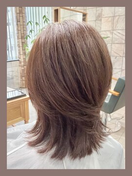 エルコット(elcot) ◆大人に似合うウルフカット◆ナチュラルグレージュ◆