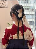 袴着付け/袴/卒業式着付け/着物/袴着付/袴ヘアセット/袴ヘア