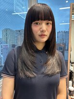モンルル プル(mon loulou + plus)&nbsp;レイヤーカット、顔まわりレイヤー、ワイドバング