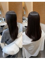 ビーアップヘアー(be:up hair) 乾かすだけでまとまる自然な縮毛矯正