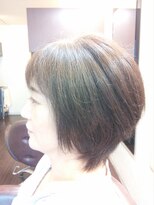 ヘアメイク ビス(Hair Make Bis.) 大人のショートボブスタイル