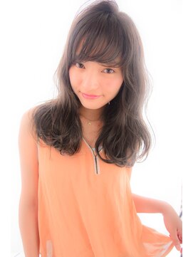 アリー 原宿 表参道(ALLY) [ALLY阿部]Wグレージュ×リラックスウェーブ