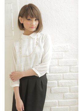 リー 東三国(Lee) 外国人風グレージュボブ