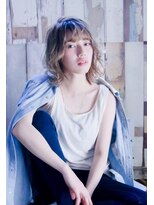 テイラー(Taylor)&nbsp;【Taylor】 MIXウウェーブボブ×ラベンダーグレージュ