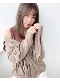【Lufeli】小野裕大ミルクティーベージュ＊ナチュラルストレート