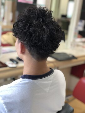 ヘアークリアー 春日部 メンズ/ハードなリッチパーマスタイル/大人のメンズパーマ