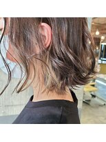 キーン 立川店(keen)&nbsp;【keen×武田】インナーカラー×エアリーボブ