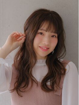 ヘアデザイン アルマ(Hair Design alma)の写真/《新鎌ヶ谷駅》ロング料金なし◇7種類の薬剤で、ダメージレスなパーマスタイルが叶う☆ゆるふわヘアーに♪