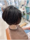 毛先に技ありハンサムショート/20代/30代/40代/50代/倉敷駅