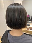 tuuli藤崎店☆30代40代50代のアースカラーナチュラル大人ボブ