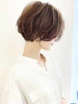 アンド ストーリーズ(&STORIES)&nbsp;小顔カット/大人可愛い/ショートボブ/耳掛けショート/江角