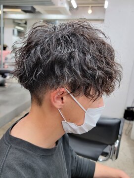 フィフス 原宿(fifth) 刈り上げマッシュツイストパーマ無造作ツイストスパイラルパーマ