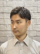 グレイスフルバーバー 赤坂見附店&nbsp;簡単セット朝の時短パーマスタイル(赤坂.バーバー.個室)