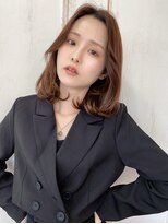 アリスバイアフロート 自由が丘(ALICe by AFLOAT)&nbsp;韓国タンバルモリ／オレンジブラウン