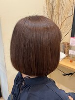 アルター(aL ter) 肩ラインボブ×ブラウンカラー