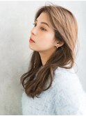 ロング×ナチュラル×ベージュ.