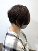 ミニーショート【水戸/ショート/小顔カット/耳掛けショート】