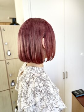 ヘアーラボ ノッシュ 唐人町店(Hair Labo Nosh) 【Nosh】アルティスト×ピンク