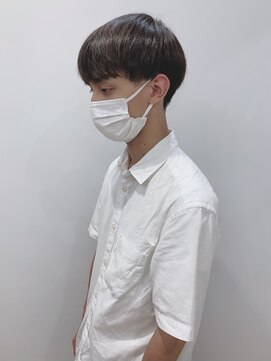 モリオフロムロンドン 松戸店(Morio from London) 【松戸 岩口】ブラウンカラー刈り上げマッシュショート