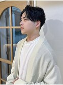 刈り上げセンターパート