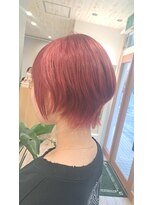 ジプソ(Gypso Hair salon)&nbsp;ブリーチ×レッドカラー