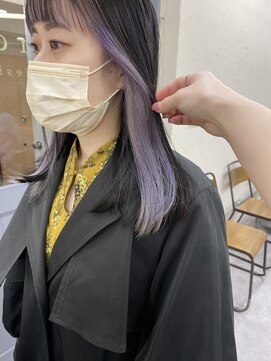 ヴェルダ 池袋店(verda) インナーラベンダーカラー