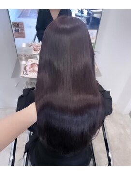 インク バイ アルテフィーチェ 甲子園口(ink by artefice) ラベンダーブラウン/ワインレッド/チェリーレッド＠20代/30代