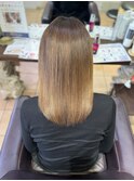 髪質改善ストレート