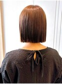 Say.黒髪ボブルフネビージュ小顔ワンレン地毛風ストレートボブ