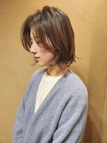 イニ(ini)&nbsp;須藤 )) ラフな質感のボブ