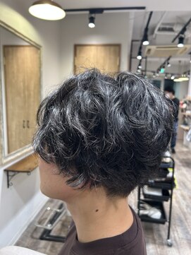 ジーナ(ZINA) クセ毛風メンズパーマ