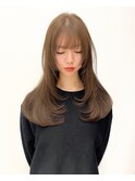 小顔レイヤーカットミディアムレイヤーレイヤーロング【日本橋】