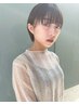 カット　￥6,600【中目黒駅/レイヤーカット/切りっぱなしボブ/ウルフカット】