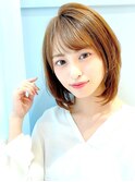 ひし形レイヤーボブ　ワンカール