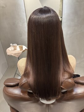 吉野ヘアダメージ研究所 銀座 髪質改善トリートメント/アプリコットオレンジ/マロンベージュ