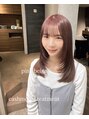 ラフィス ヘアー ルーム 難波本店(La fith hair room)&nbsp;春っぽい暖色カラーのピンクベージュがかわいい！