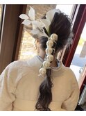 卒業式ヘアアレンジ