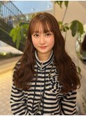 韓国へア/レイヤー/顔周り/ボブ/透明感カラー
