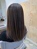 【ツヤカラー☆☆】ダメージレスカラー＋トリートメント 11300→9500