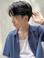 ノラ ギンザ(NORA GINZA)&nbsp;フェザーパーマニュアンスパーマコンマヘアカルマパーマ韓国