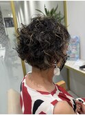 パーマ×ハイライト