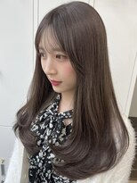 ユニ 原宿(uni) #107/ホワイトグレージュ/デジタルパーマ/チェリーブラウン/原宿