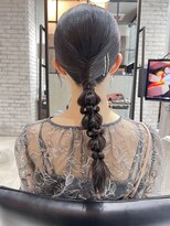 フェリア 渋谷(Feria)&nbsp;【Feria】 編みおろしアレンジ   福田沙也加
